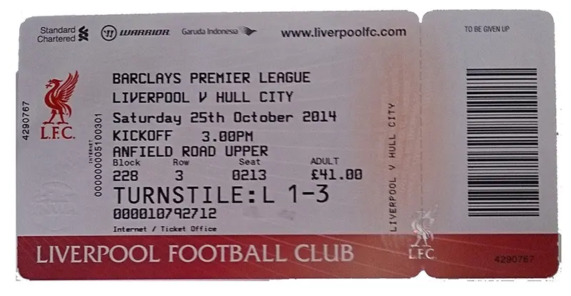 liverpool fc tour tickets