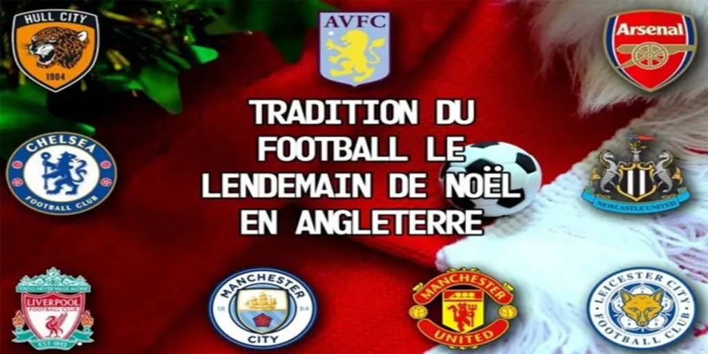 Tradition du football le lendemain de Noël en Angleterre Boxing Day