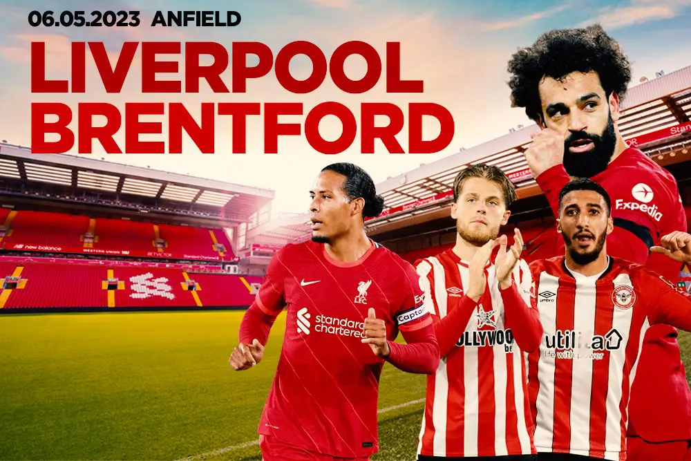 Opplev det meste fra Liverpool: Liverpool FC vs Brentford