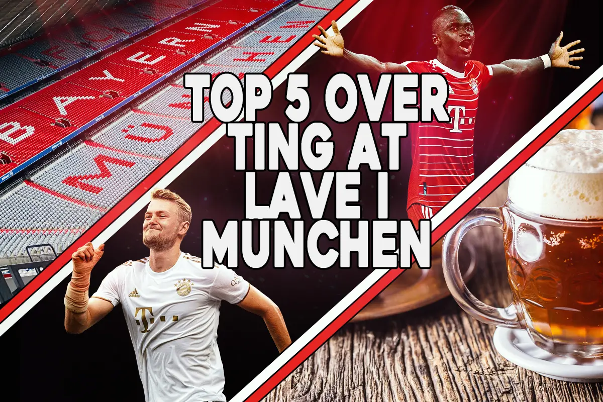 Top 5 over ting at lave i München
