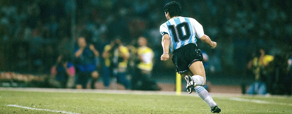 maradona argentina 1990