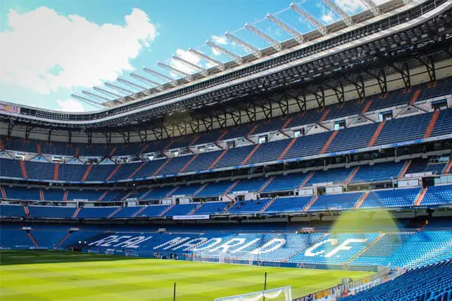 Santiago Bernabeu Real Madrid stadion