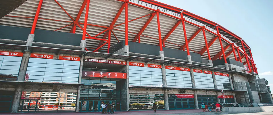 Main entrance Benfica Stadium