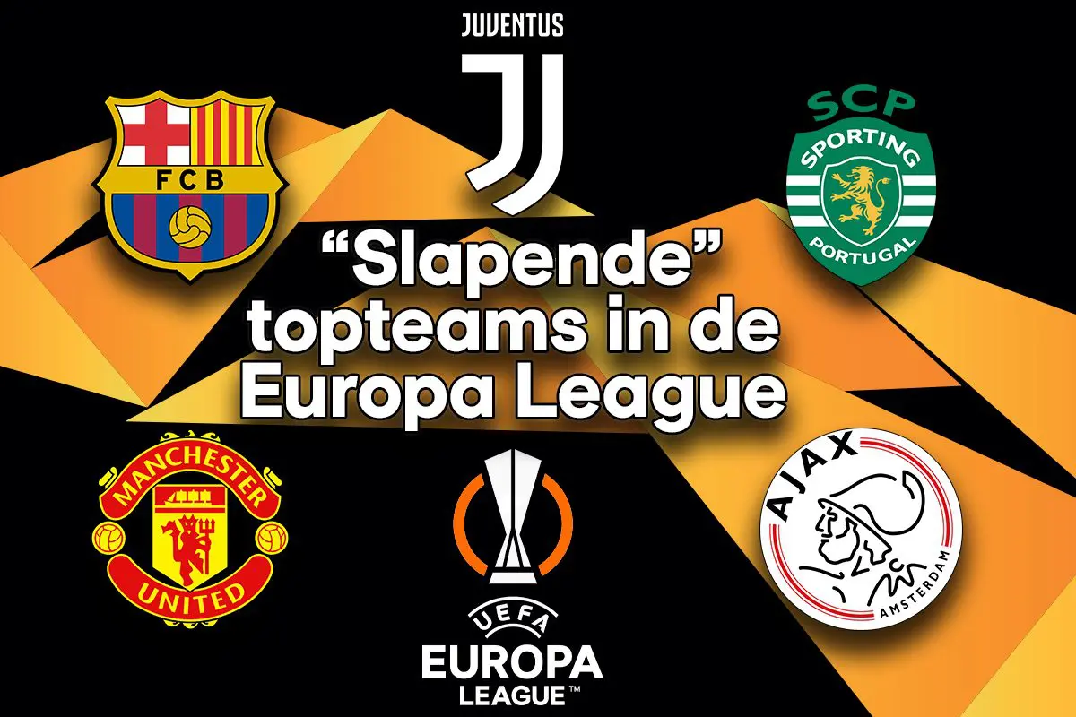 “Slapende” topteams in de Europa League