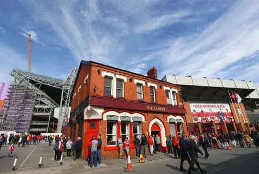 The Albert Liverpool fotballreis