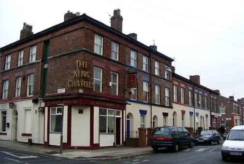 the king charles football pub