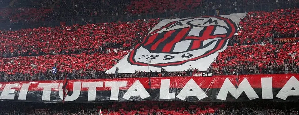 fanopplevelse AC MIlan fotballreise