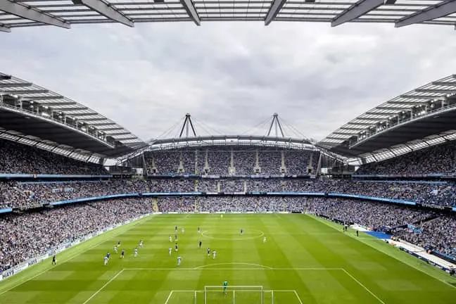 Stadionutsikt Manchester City