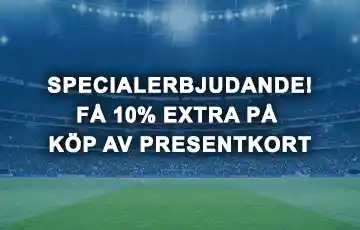 Speciell Presentkortsbonus!