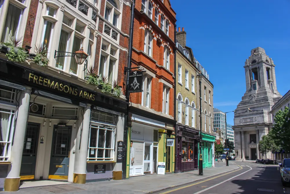London,/,Uk,-,May,28,2020:,The,Freemason's,Arms