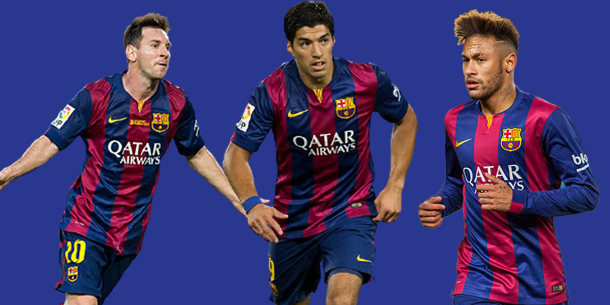 beste aanvallende trio's MSN