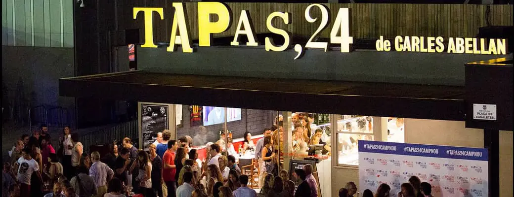 Tapas 24 voetbalreis fc barcelona