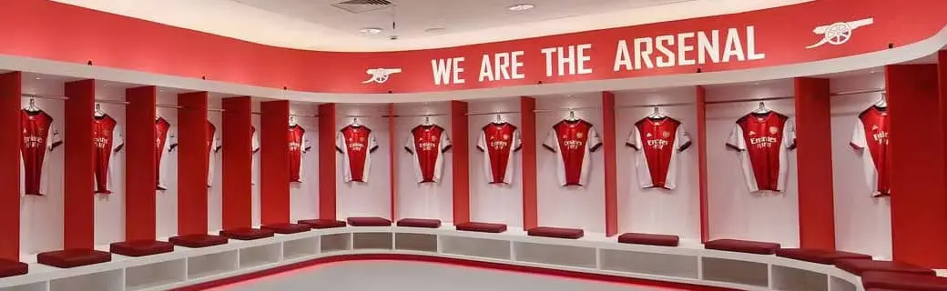 Stadiontour Arsenal tijdens voetbalreis