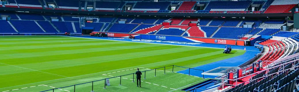 Stadion tur Paris Sait Germain fotbollsresa